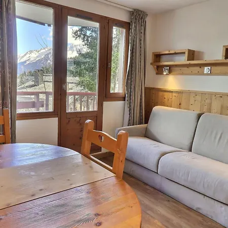 2 Pieces Pour 4 Personnes Avec Balcon - Le Grand Bois A, La Tania - Fr-1-182a-30 아파트 *