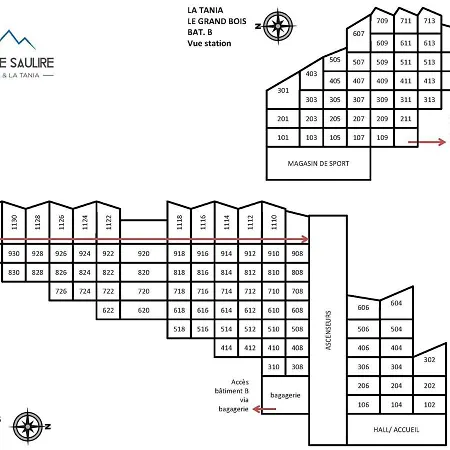 Apartamento 2 Pieces Pour 4 Personnes Avec Balcon - Le Grand Bois A, La Tania - Fr-1-182a-30